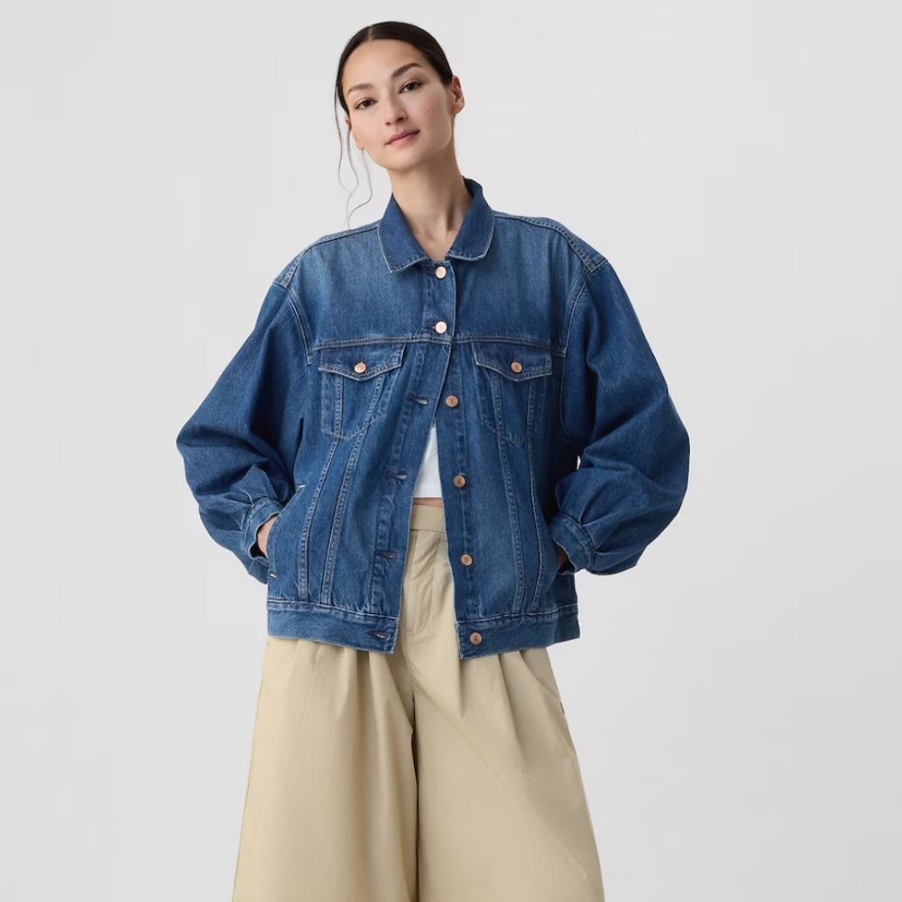 Gap × DÔEN Oversized Icon Denim Jacket